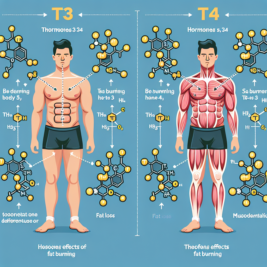 T3 vs T4 : quelle est la différence pour un athlète et quelle est la meilleure hormone pour le séchage ?