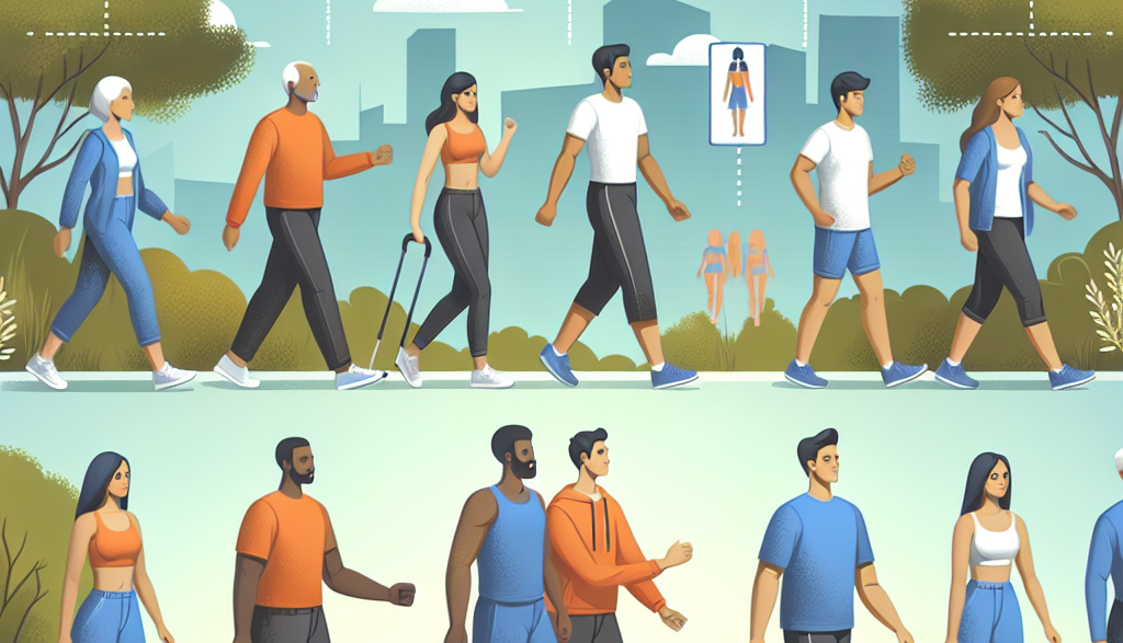 Bienfaits de la marche pour la perte de poids dans le cadre d'un programme complet de rééducation sportive.