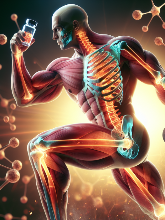 Effet de l'énanthate de testostérone sur l'état du tissu osseux chez les sportifs