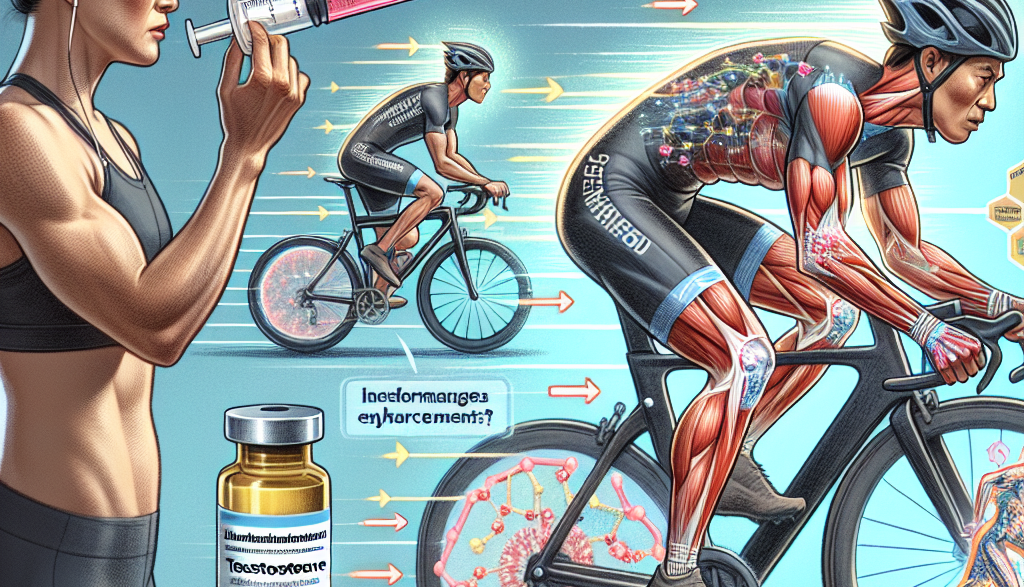 Effet de la méthyltestostérone injectable sur les performances des athlètes dans les cycles d'endurance