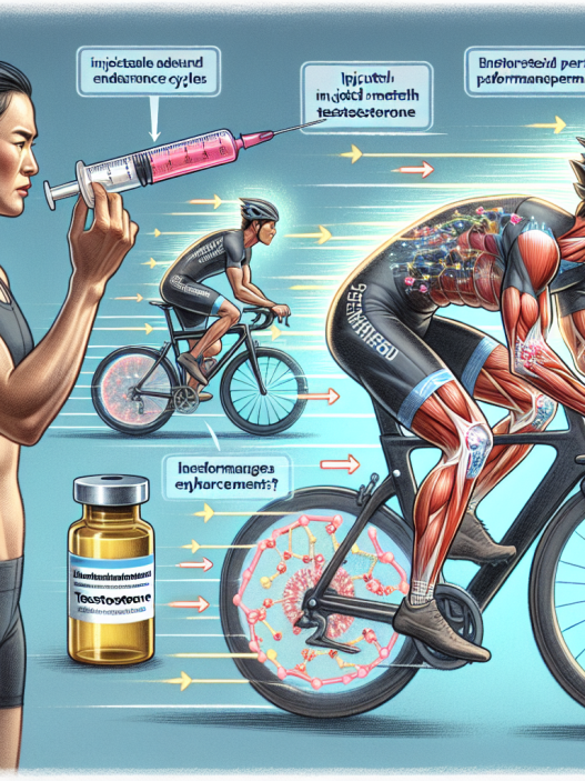 Effet de la méthyltestostérone injectable sur les performances des athlètes dans les cycles d'endurance