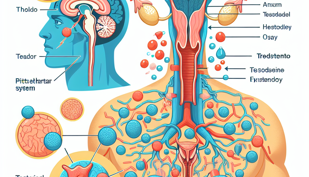 Effet de la testostérone sur le fonctionnement du système hypothalamo-hypophysaire