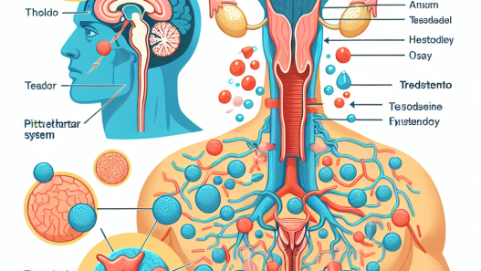 Effet de la testostérone sur le fonctionnement du système hypothalamo-hypophysaire