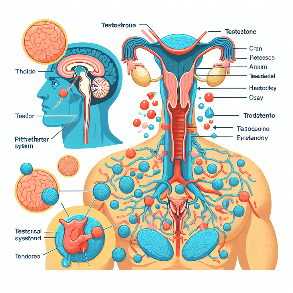 Effet de la testostérone sur le fonctionnement du système hypothalamo-hypophysaire