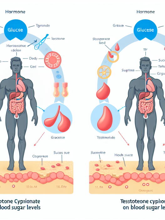 Effet du cypionate de testostérone sur la glycémie
