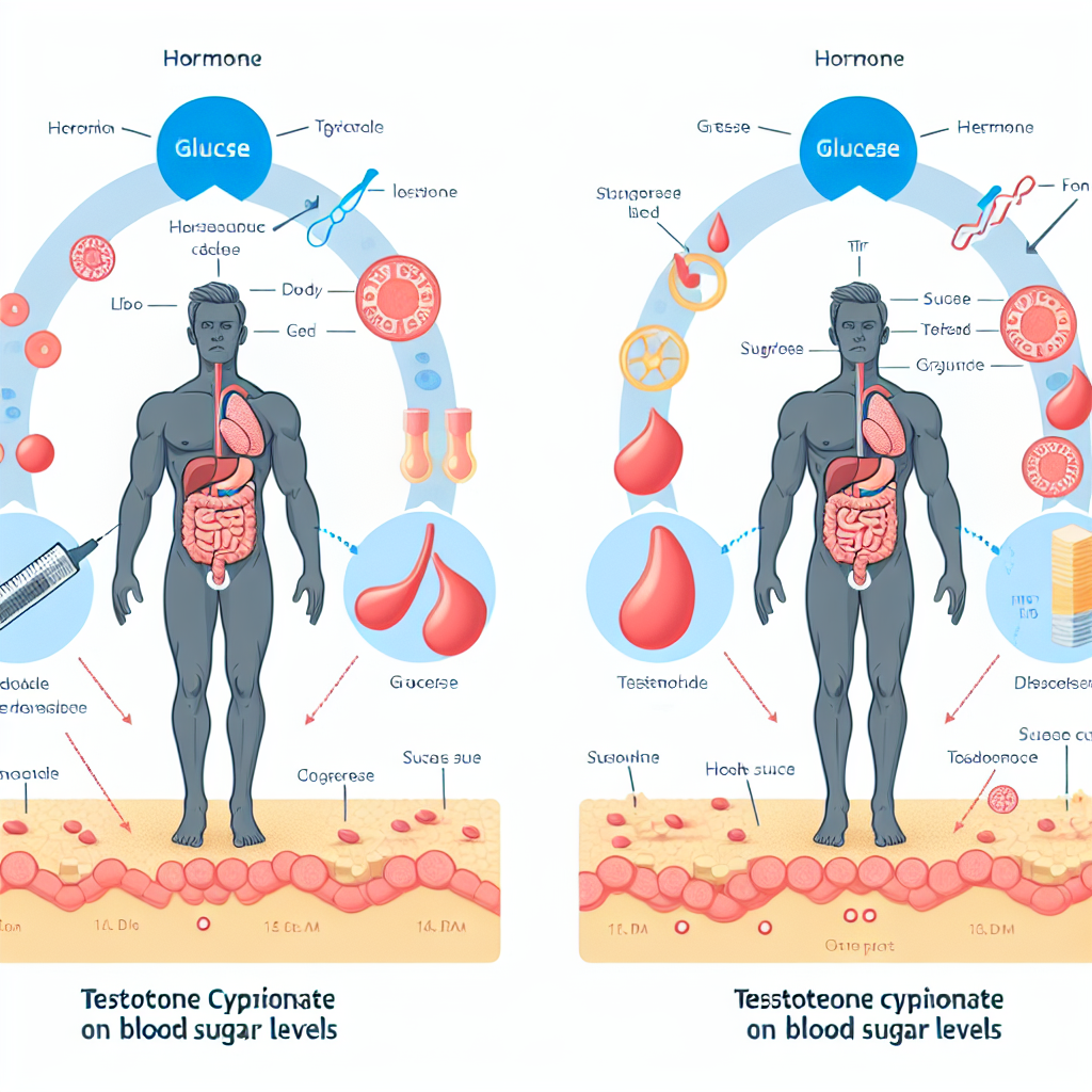 Effet du cypionate de testostérone sur la glycémie