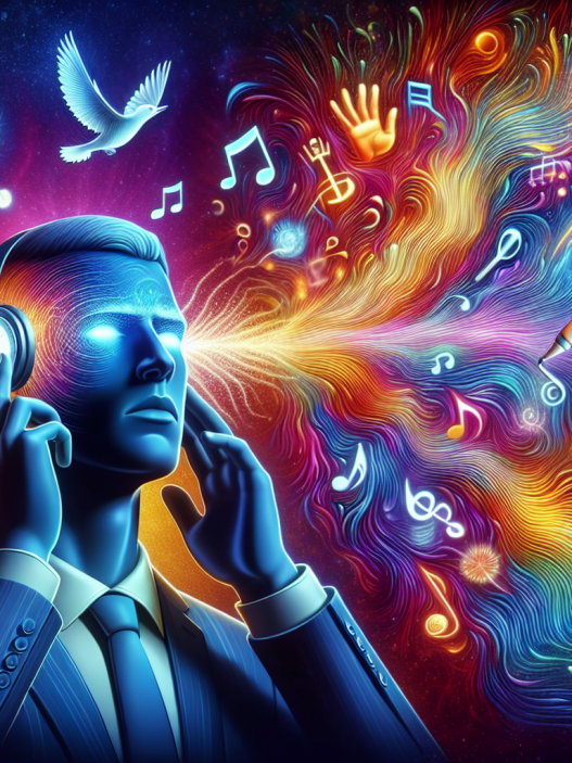 Effet sur la sensibilité auditive et visuelle