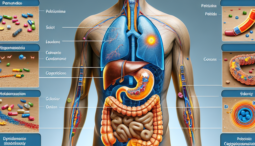 Effets gastro-intestinaux des peptides à fortes doses
