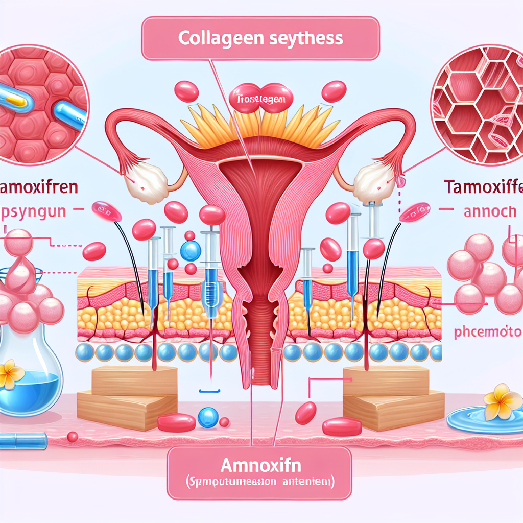 L'effet du tamoxifène sur la synthèse du collagène