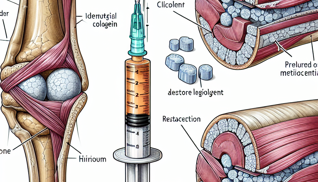 La méthandiénone injectable et son rôle dans la stimulation de la synthèse du collagène pour restaurer les ligaments