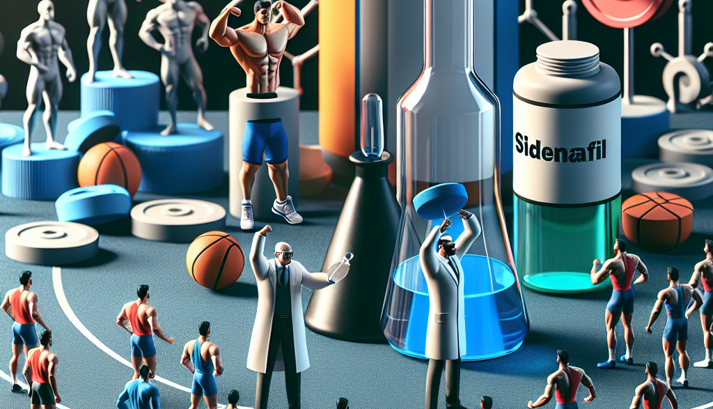 Le sildénafil et son efficacité en association avec des producteurs de NO chez les sportifs