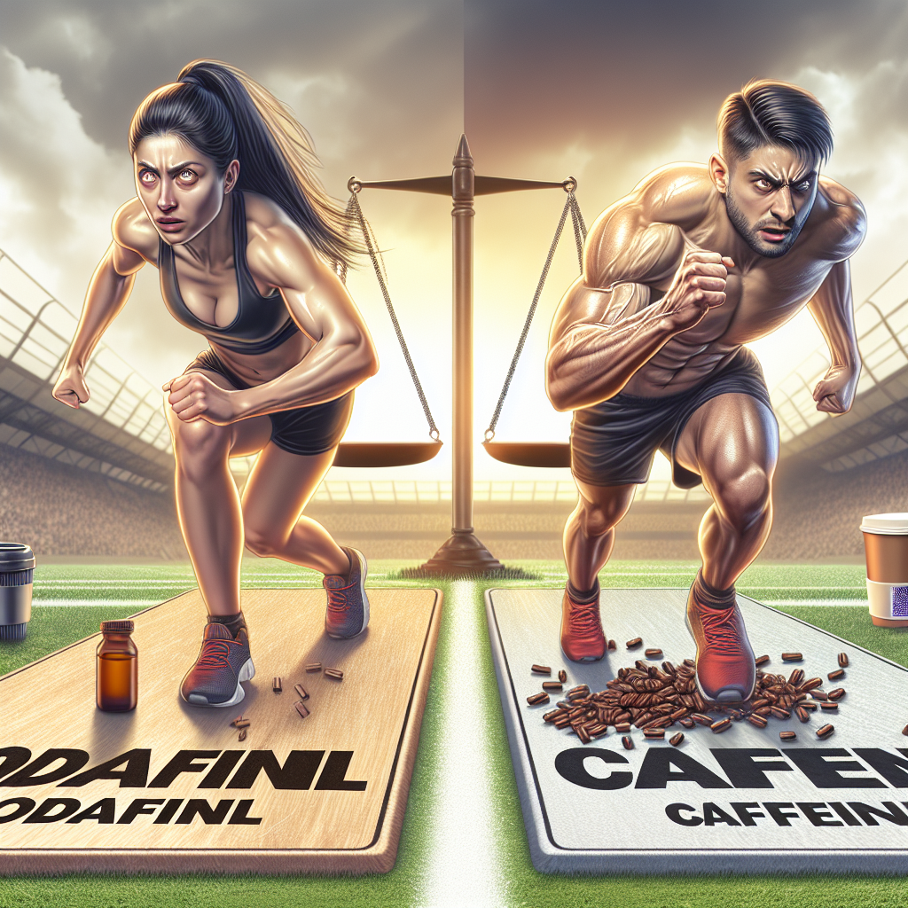 Modafinil vs caféine - une comparaison des effets des stimulants dans le sport