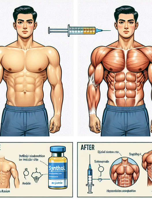 Caractéristiques de l'injection de Synthol dans les muscles pectoraux