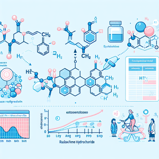 Caractéristiques de l'utilisation du chlorhydrate de raloxifène pour le contrôle des œstrogènes pendant les cycles