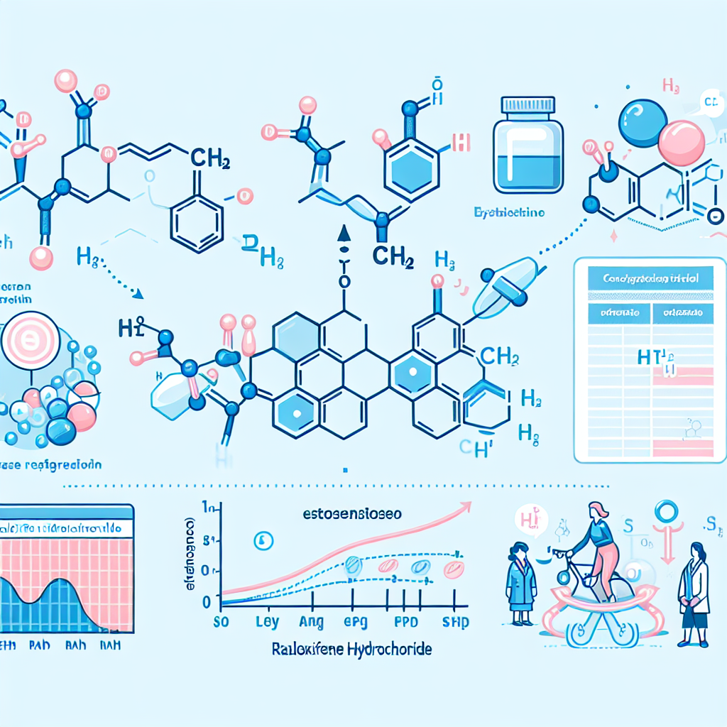 Caractéristiques de l'utilisation du chlorhydrate de raloxifène pour le contrôle des œstrogènes pendant les cycles