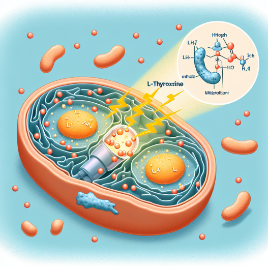 Comment la LT4 sodique influence l'activité mitochondriale dans les cellules