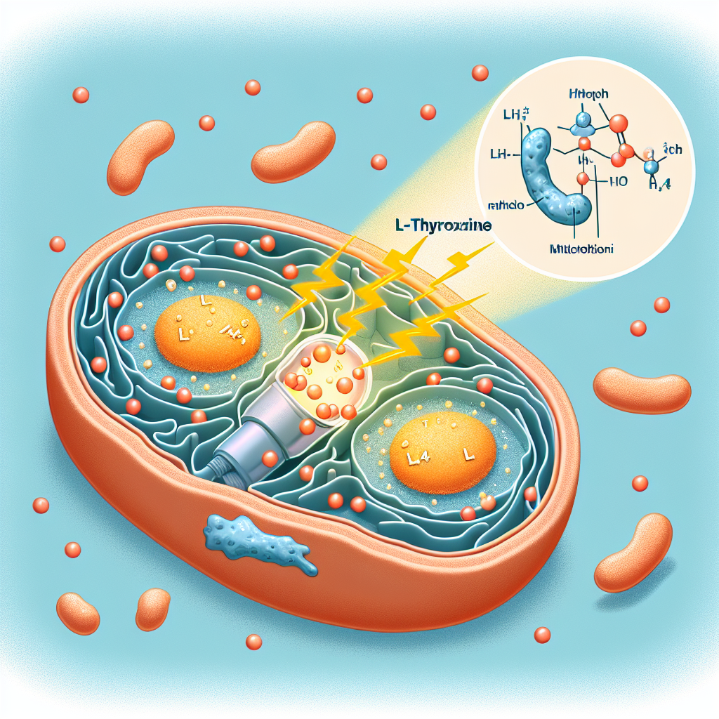 Comment la LT4 sodique influence l'activité mitochondriale dans les cellules