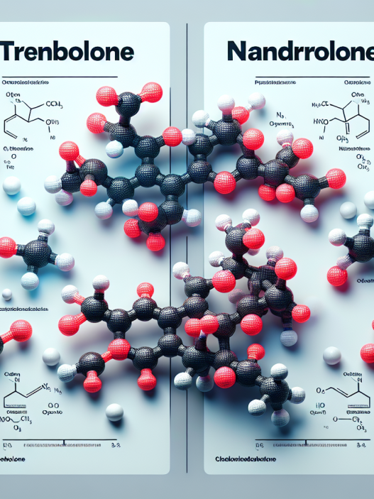 Comparaison du trenbolone et de la nandrolone