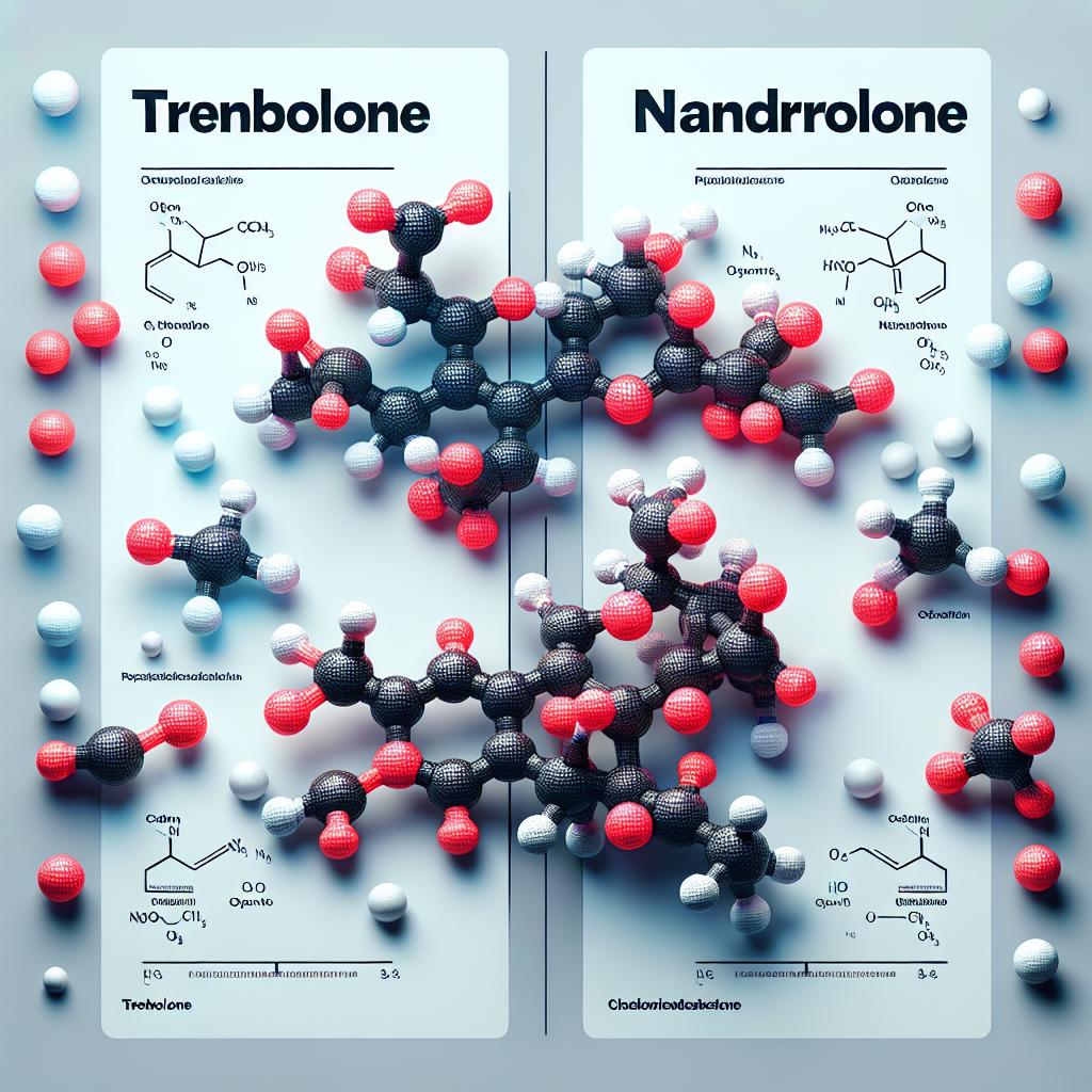 Comparaison du trenbolone et de la nandrolone