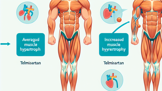 Effet du telmisartan sur l'hypertrophie musculaire