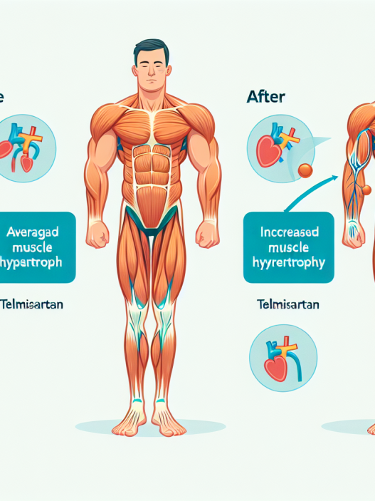 Effet du telmisartan sur l'hypertrophie musculaire