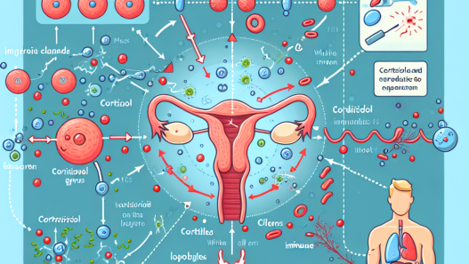 Relation entre cortisol et fonction immunitaire
