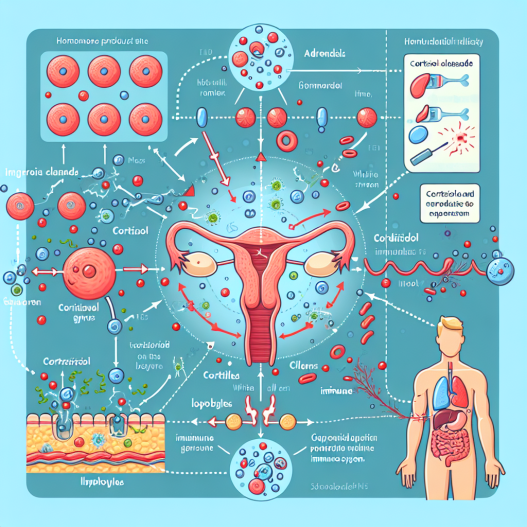 Relation entre cortisol et fonction immunitaire
