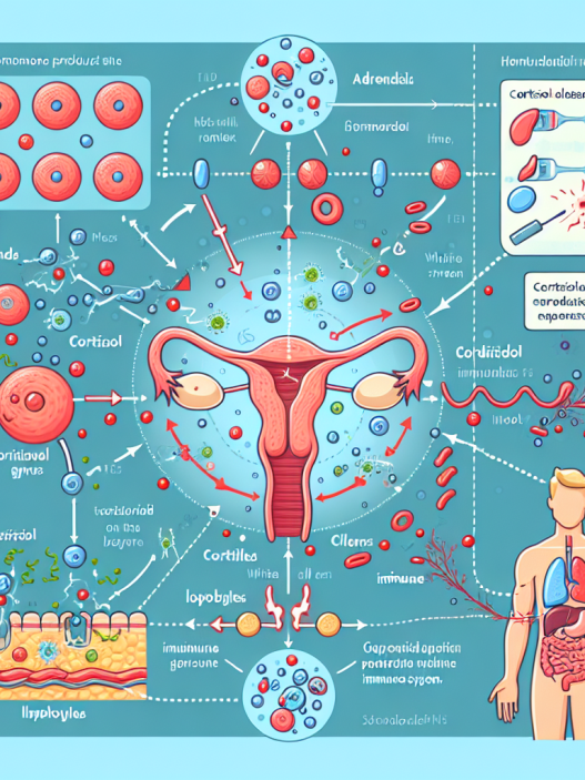 Relation entre cortisol et fonction immunitaire