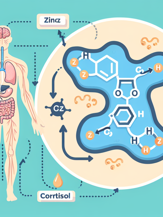 Rôle du zinc dans la régulation du cortisol