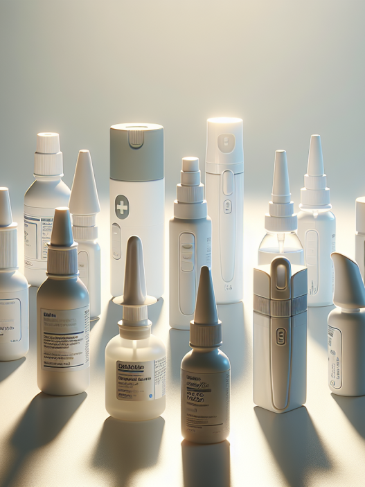 Sprays pour une ouverture rapide des voies respiratoires avant le départ