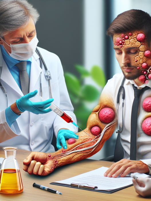 Tendance aux œdèmes sous l'effet du mélange de trenbolone