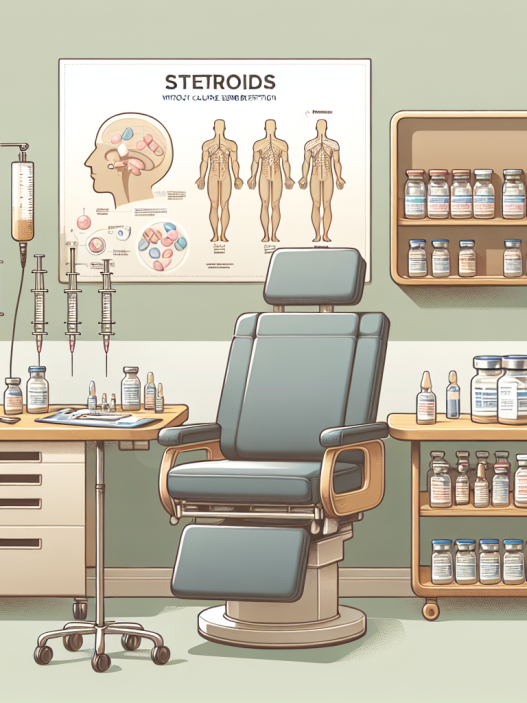 Cure de stéroïdes sans dépression hypophysaire sévère