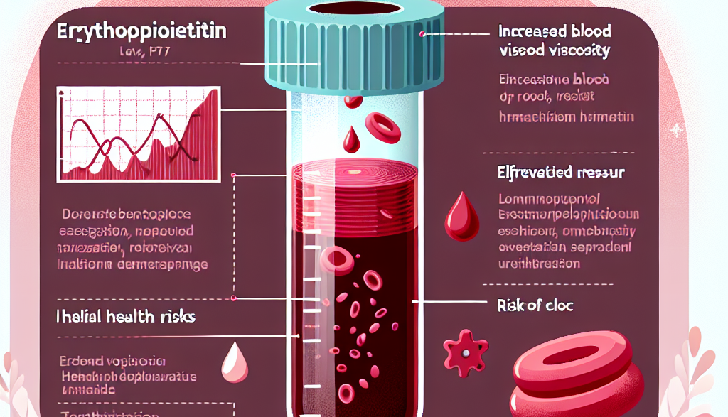 Effet de l'érythropoïétine sur l'hématocrite et risques potentiels pour la santé