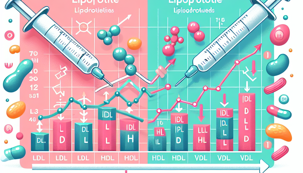 Effet de l'insuline sur les taux de lipoprotéines