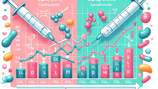 Effet de l'insuline sur les taux de lipoprotéines
