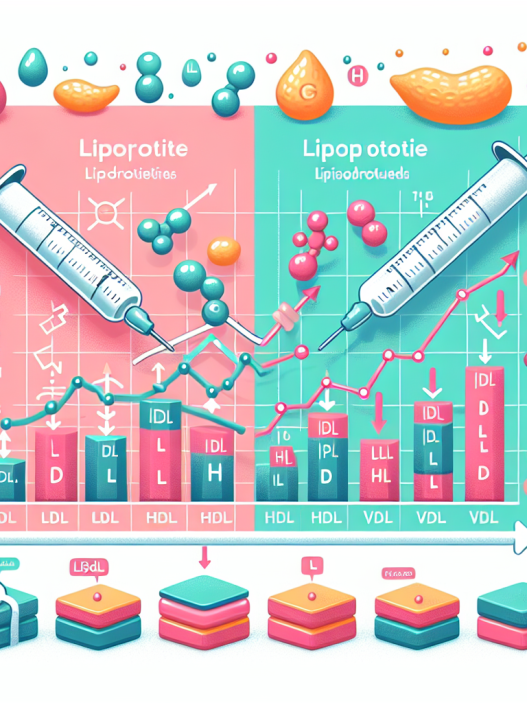 Effet de l'insuline sur les taux de lipoprotéines