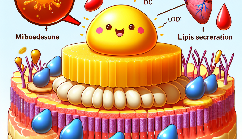 L'effet de Mibolerone sur la sécrétion lipidique