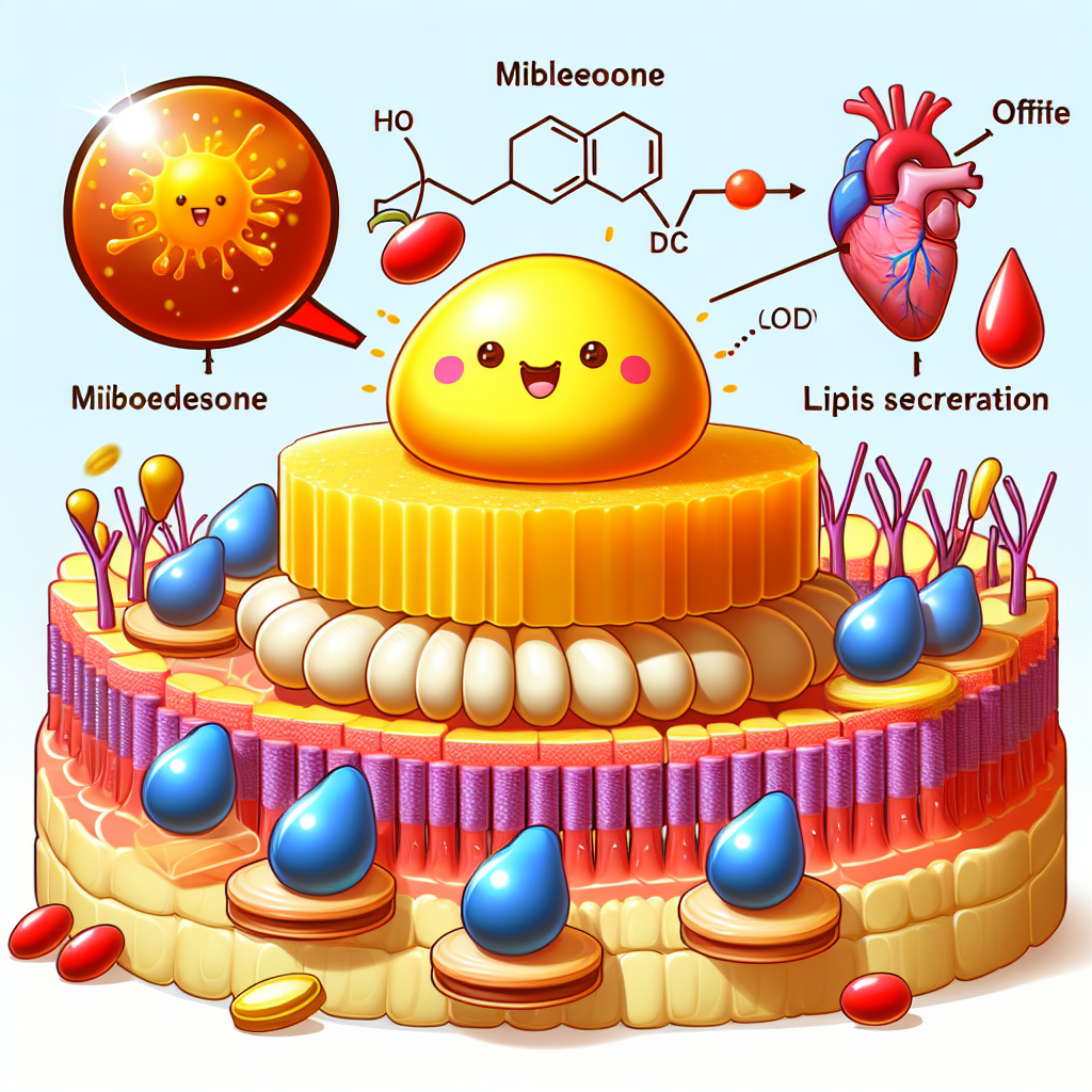 L'effet de Mibolerone sur la sécrétion lipidique