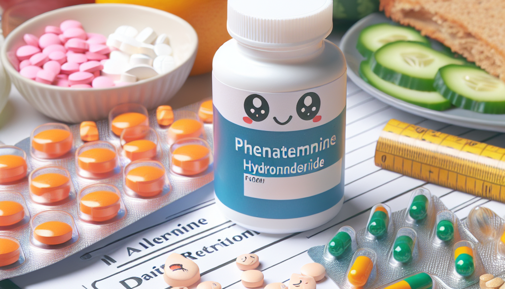 Le chlorhydrate de phentermine améliore-t-il l'humeur lors de restrictions alimentaires ?