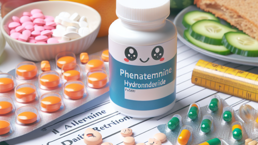 Le chlorhydrate de phentermine améliore-t-il l'humeur lors de restrictions alimentaires ?