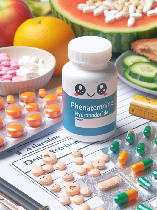 Le chlorhydrate de phentermine améliore-t-il l'humeur lors de restrictions alimentaires ?