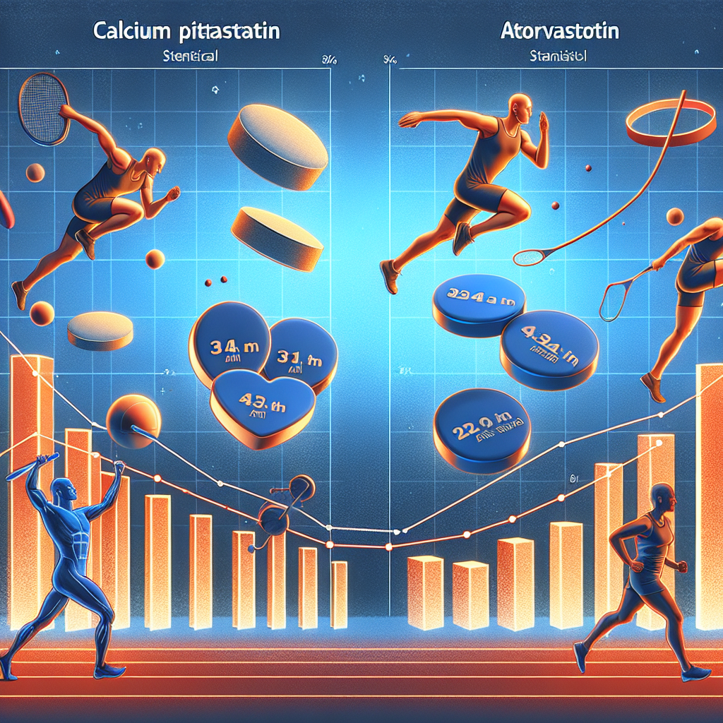 Pitavastatine calcique vs. Atorvastatine : efficacité dans le sport