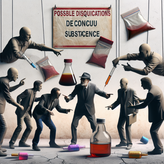 Risques possibles de disqualification en raison de substances concomitantes