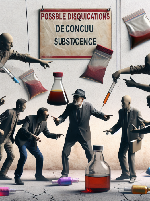 Risques possibles de disqualification en raison de substances concomitantes