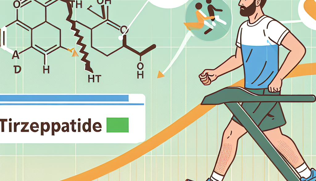 Tirzépatide et augmentation de l'endurance physique