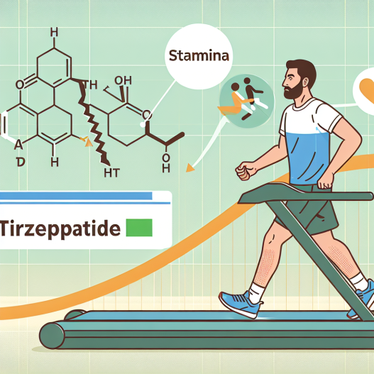 Tirzépatide et augmentation de l'endurance physique