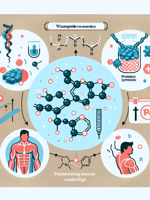 Tirzépatide et prévention du catabolisme musculaire