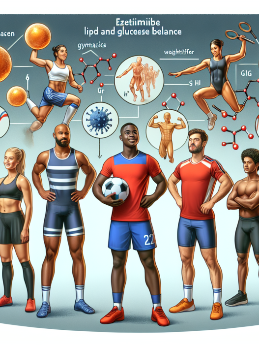 Utilisation de l'ézétimibe pour améliorer l'équilibre lipidique et glucidique chez les athlètes